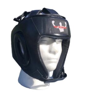 Open Face Head Guard (Black)