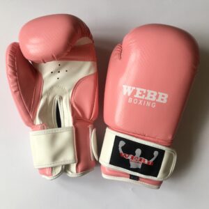 Kids Boxing Training Gloves (Pink)